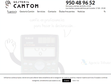 Tablet Screenshot of gestoriacanton.com